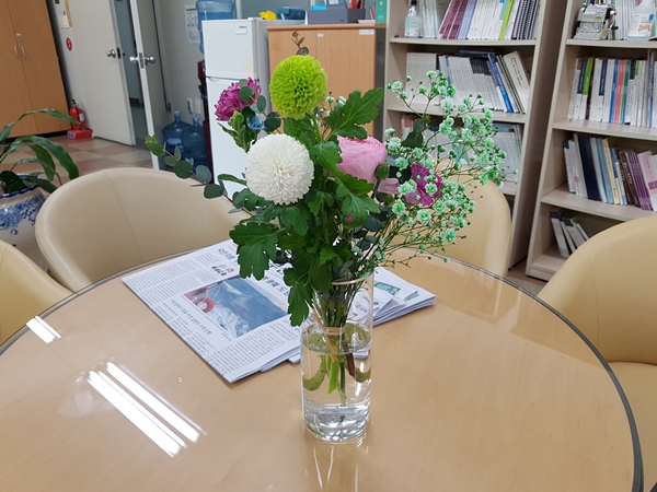 화훼 소비 진작을 위한 사무실 꽃 생활화 추진