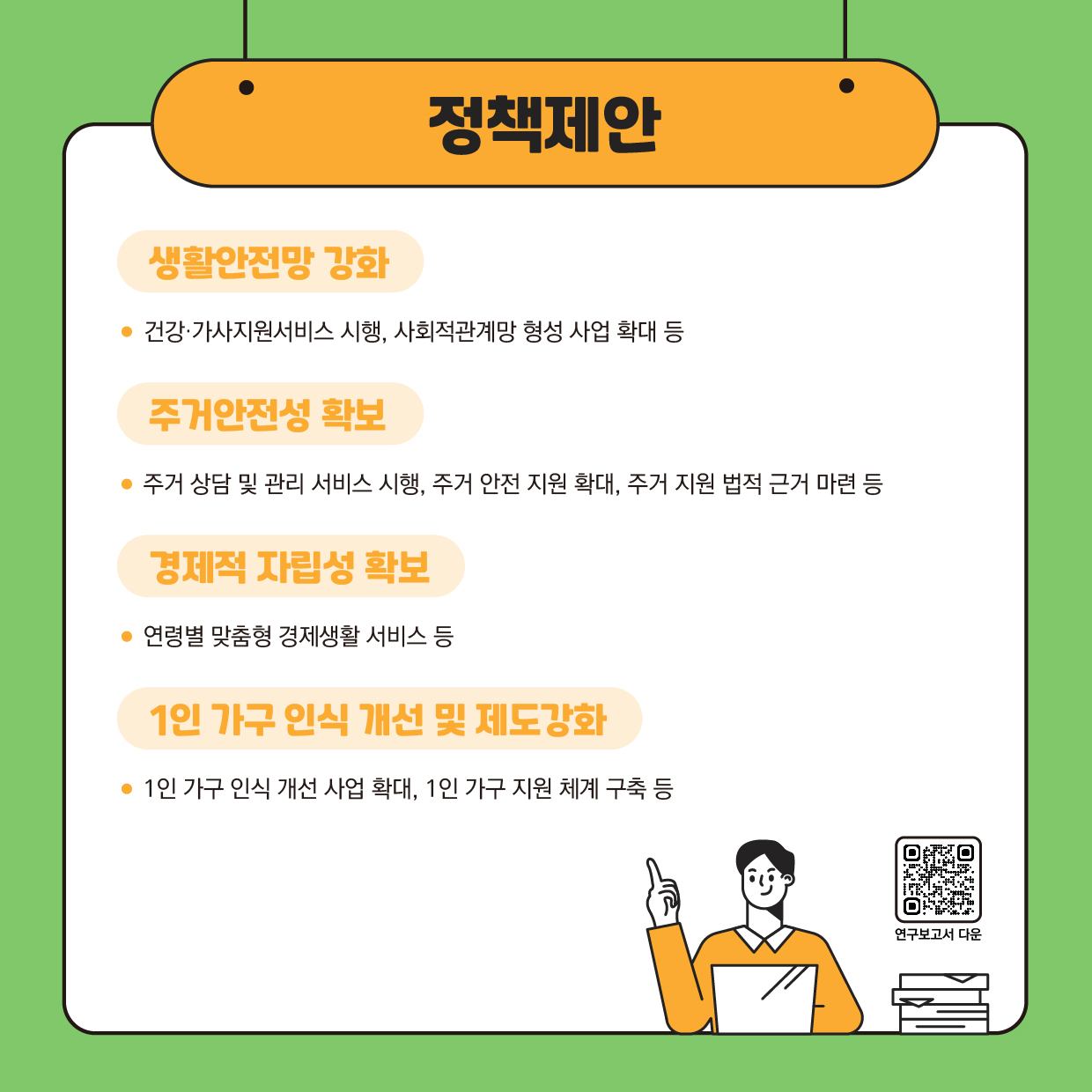 부산지역 1인가구 실태 및 정책방안 카드뉴스8